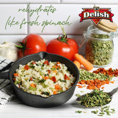 Chopped Dried Spinach Flakes - It's Delish (photo 7)