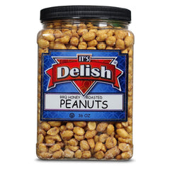 BBQ Honey Roasted Peanuts — Jumbo Jar - It's Delish (photo 3)