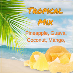 Tropical Mixed Dried Fruit Medley Jumbo Jar - It's Delish (photo 5)