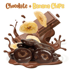 Dark Chocolate Banana Chips Jumbo Jar - It's Delish (photo 2)
