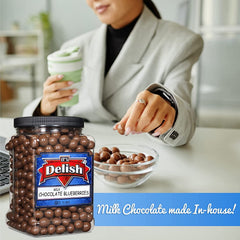 Milk Chocolate Blueberries — Jumbo Jar - It's Delish (photo 3)