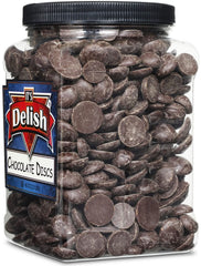 Sugar-Free Dark Chocolate Discs — Jumbo Jar - It's Delish (photo 5)