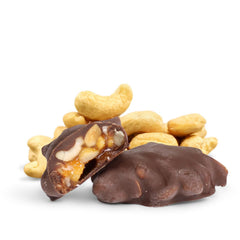 Milk Chocolate Peanut Caramel Clusters — Red Gift Box - It's Delish (photo 15)