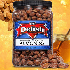 BBQ Honey Roasted Almonds — Jumbo Jar - It's Delish (photo 3)
