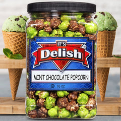 Mint Chocolate Popcorn — Jumbo Jar - It's Delish (photo 3)