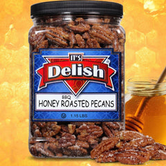 BBQ Honey Roasted Pecans — Jumbo Jar - It's Delish (photo 3)