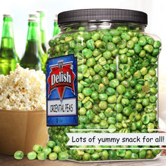 Roasted Salted Green Peas Snack — Jumbo Jar - It's Delish (photo 7)