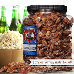 Honey Roasted Pecans — Jumbo Jar - It's Delish (photo 5)