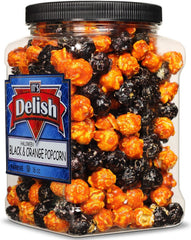 Halloween Black & Orange Popcorn — Jumbo Jar - It's Delish (photo 5)