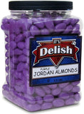 Purple Jordan Almonds — Jumbo Jar