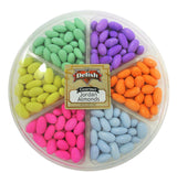 Jordan Almond Gift Tray (Assorted Pastel Colors, 6 Section)
