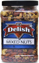 Deluxe Roasted Salted Mixed Nuts — Jumbo Jar - It's Delish (photo 2)