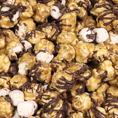 Chocolate S'mores Popcorn - It's Delish