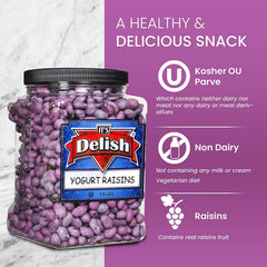 Purple Yogurt-Covered Raisins — Jumbo Jar - It's Delish (photo 4)