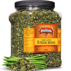 Dried Chopped String Beans — Jumbo Jar - It's Delish
