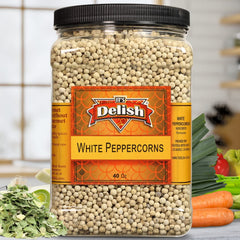 Whole White Peppercorns — Jumbo Jar - It's Delish (photo 2)