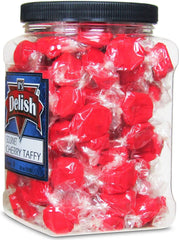 Cherry Red Taffy Chews — Jumbo Jar - It's Delish (photo 5)