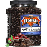 Dark Chocolate Cranberries Jumbo Jar