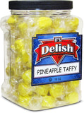 Pineapple Soft Taffy Chews Jumbo Jar