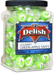 Green Apple Taffy Chews — Jumbo Jar - It's Delish (photo 2)