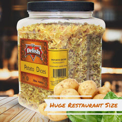 Dehydrated Potato Dices 20 Oz Jumbo Container - It's Delish (photo 7)