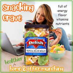 Tropical Deluxe Dried Mixed Fruit Jumbo Jar - It's Delish (photo 4)