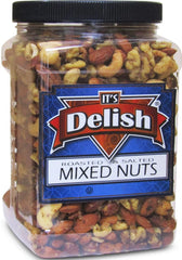 Deluxe Roasted Salted Mixed Nuts — Jumbo Jar - It's Delish (photo 4)