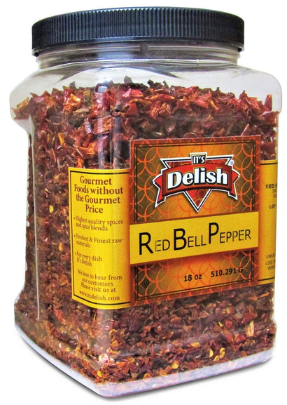 Dehydrated Red Bell Pepper - It's Delish