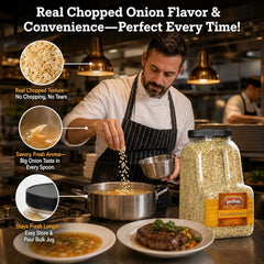 Dried Chopped Onion Gallon Jug - It's Delish (photo 3)