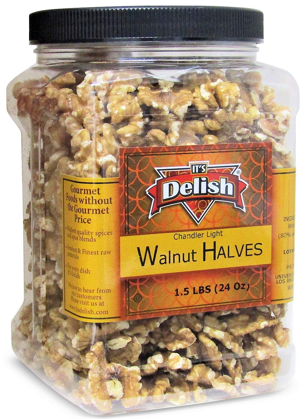 Premium Raw Walnut Halves - It's Delish