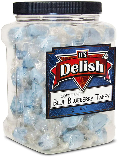 Blueberry Taffy Chews — Jumbo Jar - It's Delish