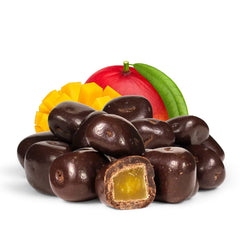 Dark Chocolate Covered Dried Mango Bulk Bag - It's Delish (photo 5)