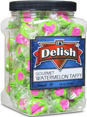 Watermelon Taffy Chews — Jumbo Jar - It's Delish
