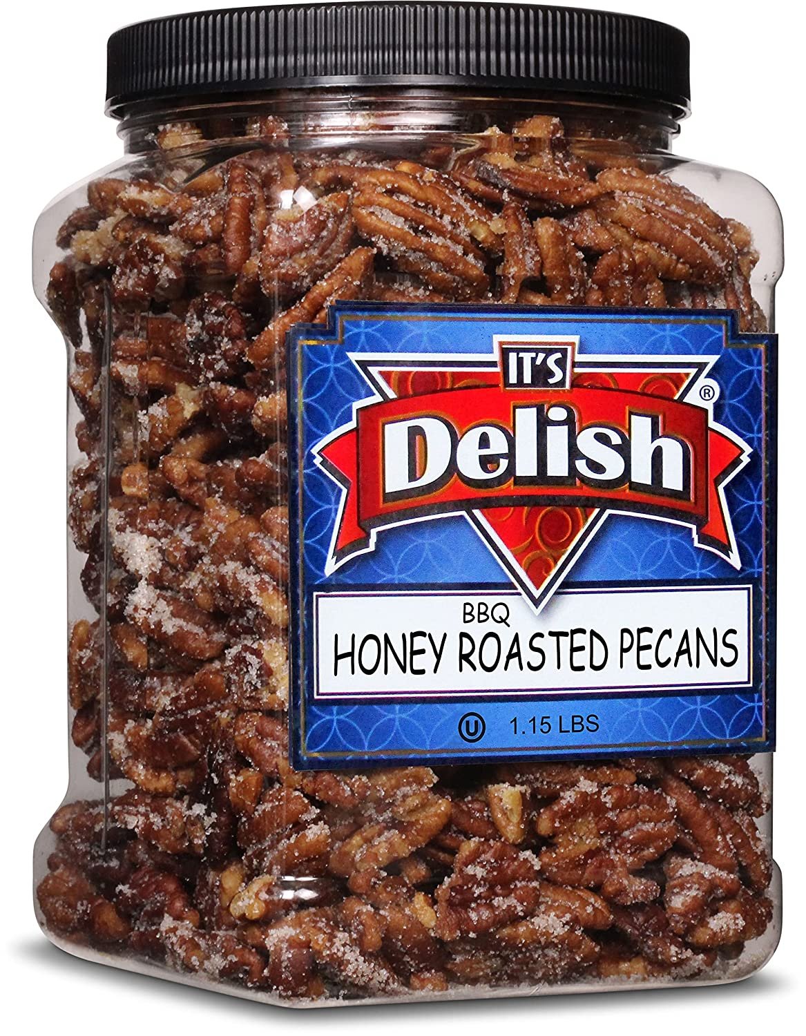 BBQ Honey Roasted Pecans — Jumbo Jar - It's Delish