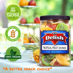 Tropical Dried Mixed Fruit Chunks Jumbo Jar - It's Delish (photo 3)
