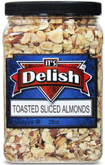 Toasted Sliced Almonds — Jumbo Jar - It's Delish (photo 2)