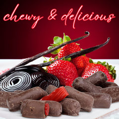 Chocolate Covered Strawberry Licorice Bits - It's Delish (photo 5)