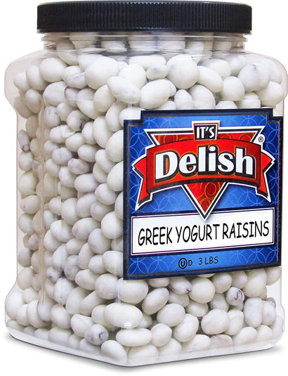 Greek Yogurt Raisins — Jumbo Jar - It's Delish
