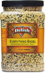 Everything Bagel Seasoning Blend with No Salt — Jumbo Jar - It's Delish (photo 2)
