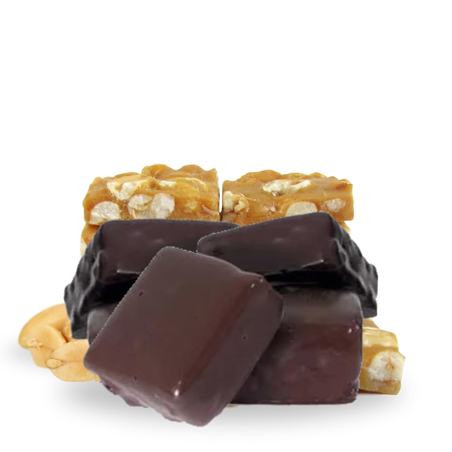 Milk Chocolate Covered Peanut Brittle - It's Delish