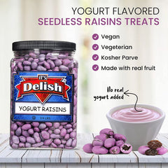 Purple Yogurt-Covered Raisins — Jumbo Jar - It's Delish (photo 3)