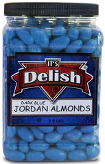 Dark Blue Jordan Almonds — Jumbo Jar - It's Delish (photo 3)