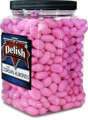 Pink Jordan Almonds 3.5 lbs Jumbo Container - It's Delish (photo 4)