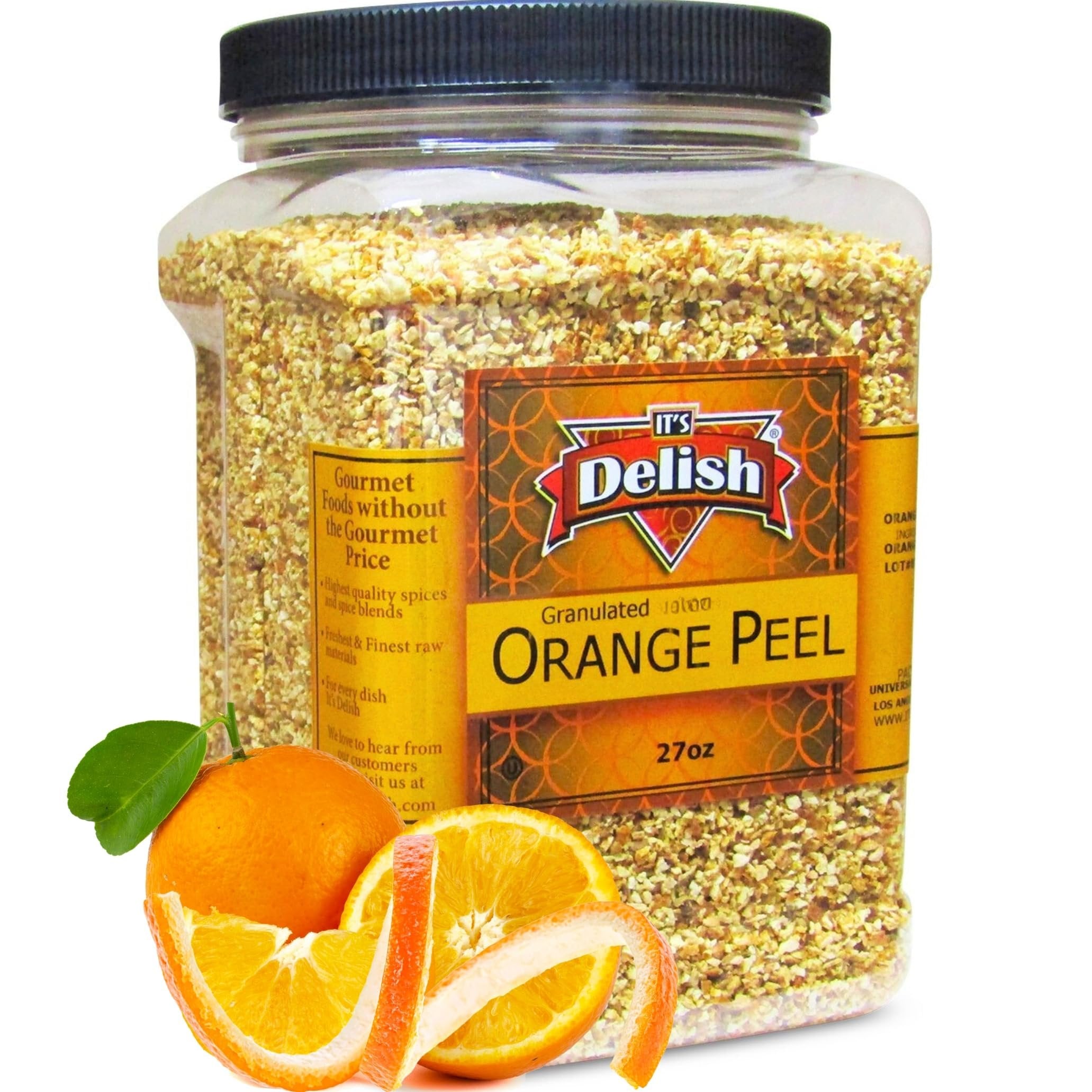 Granulated Orange Peel - It's Delish
