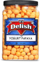 Yogurt-Covered Dried Papaya — Jumbo Jar - It's Delish (photo 6)