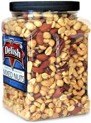 Roasted Salted Mixed Nuts with Peanuts - It's Delish (photo 3)