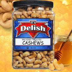 BBQ Honey Roasted Cashews — Jumbo Jar - It's Delish (photo 3)