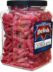Sweet & Sour Strawberry Licorice Bits — Jumbo Jar - It's Delish (photo 4)