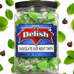 Mint Chocolate Chip Taffy — Jumbo Jar - It's Delish (photo 2)