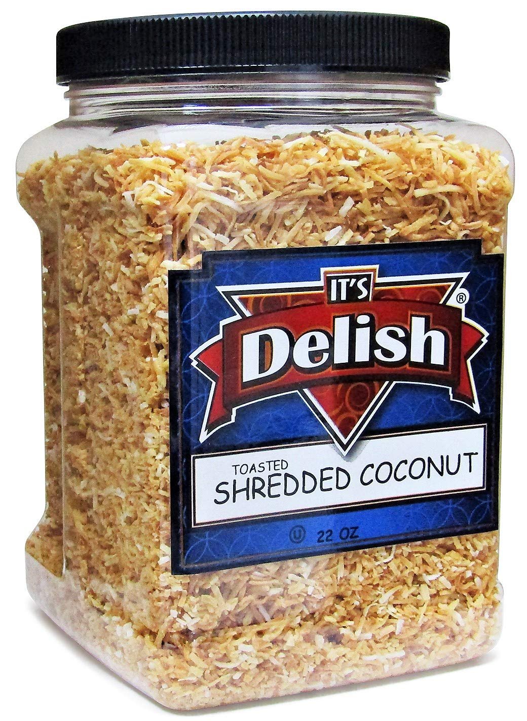 Toasted Sweetened Coconut Shred Flakes - It's Delish